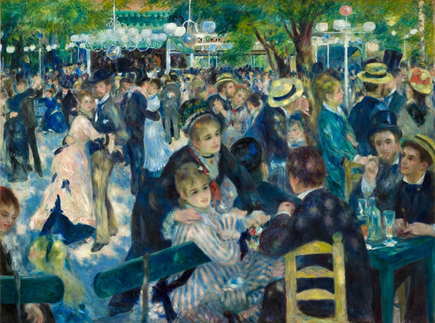 Bal du moulin de la Galette Renoir©M Orsay