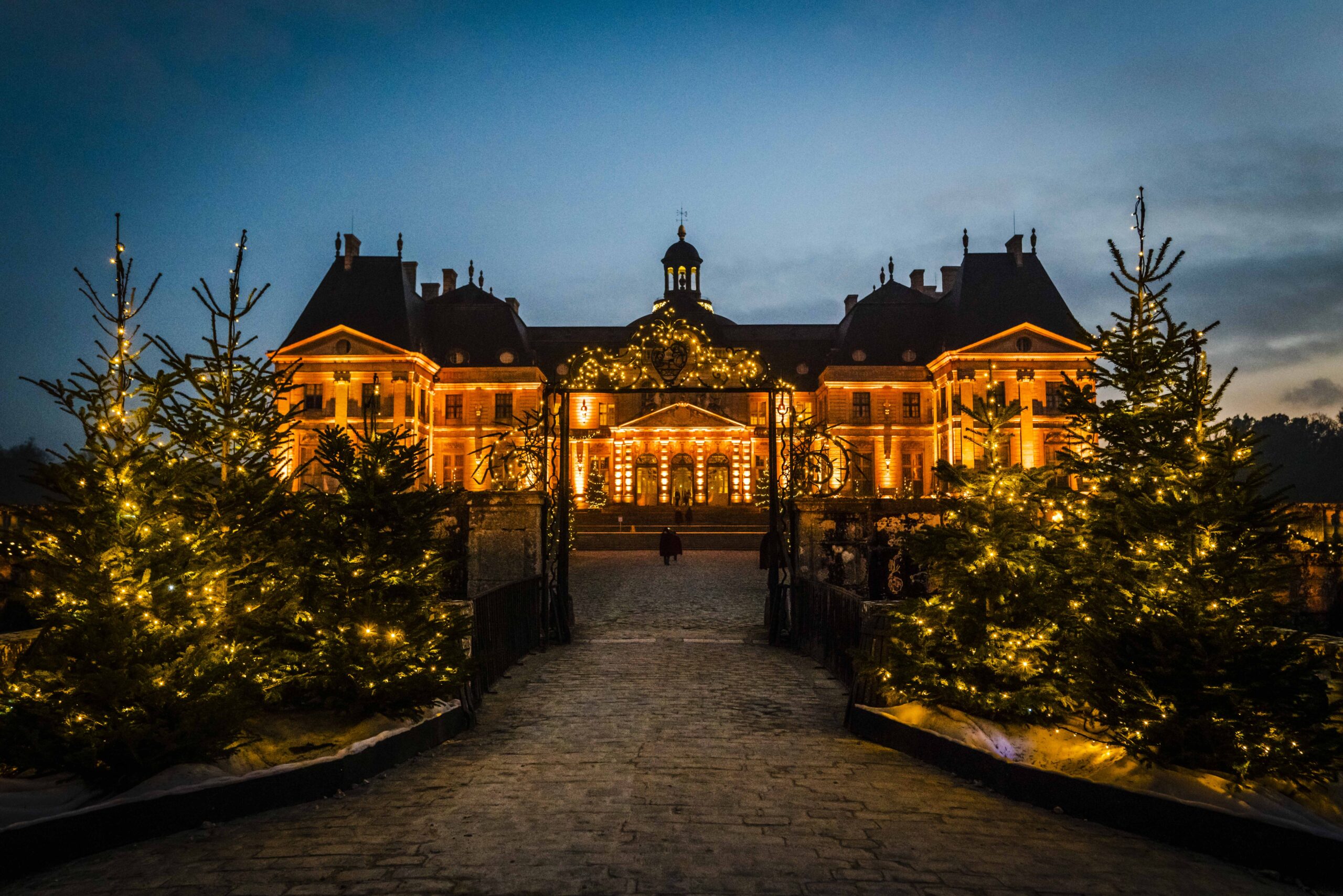 Chateau de Vaux le Vicomte illuminé