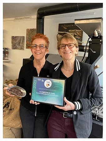 Corinne Taillandier et Corinne Guyon artisan du tourisme journee de la femme seine et marne