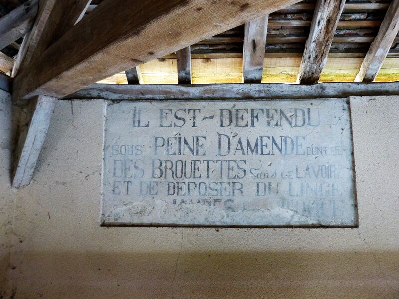 Lavoir du Bourg de Boulains