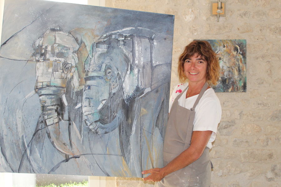 Nadine Frot / Artiste peintre Décoratrice