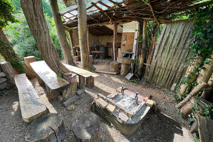 La cabane entremêlée