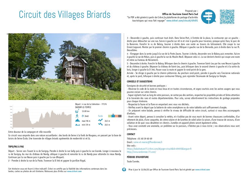 Circuit des Villages Briards