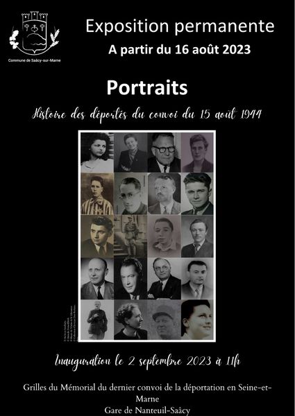 Portraits - Histoire des Déportés du Convoi du 15 août 1944