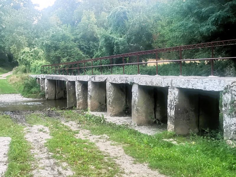 Gué et Pont du Moulin de la Roue