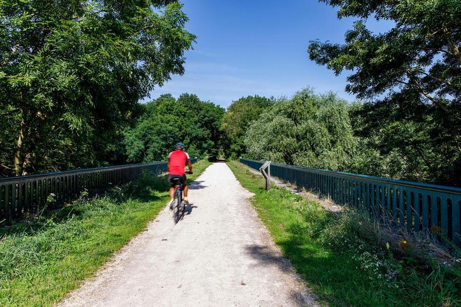 Le Chemin des Roses à vélo