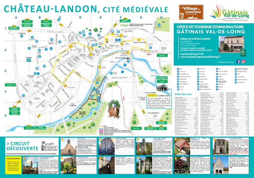 Circuit découverte de la Cité Médiévale de Château-Landon