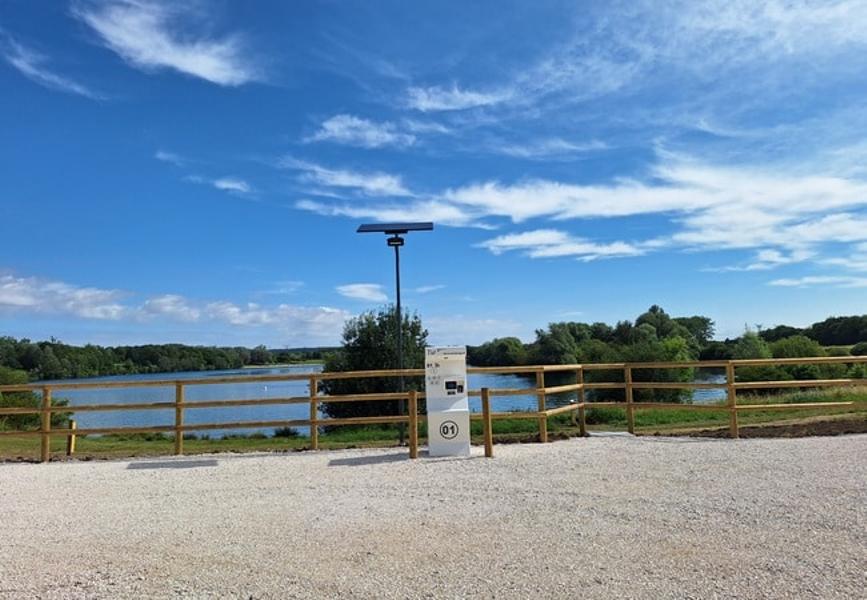 Aire camping-car de l'Île de loisirs Vaires - Torcy