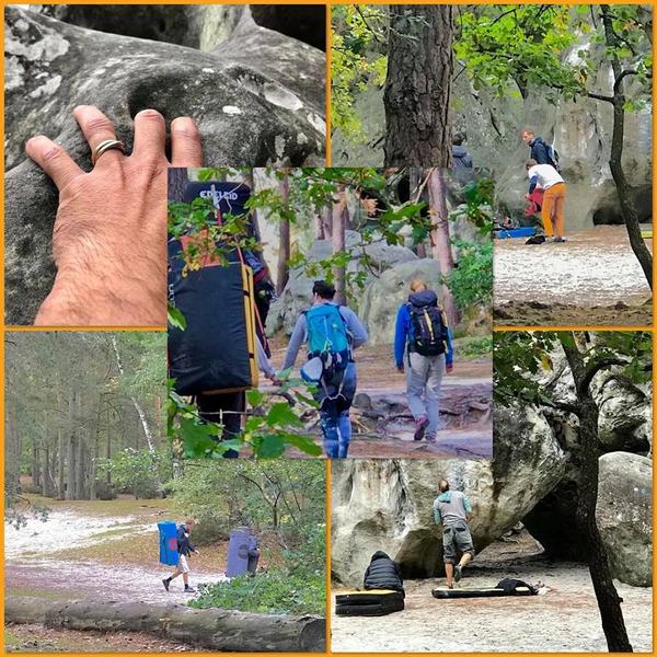 La Martinière Ury - Fontainebleau - Climbing