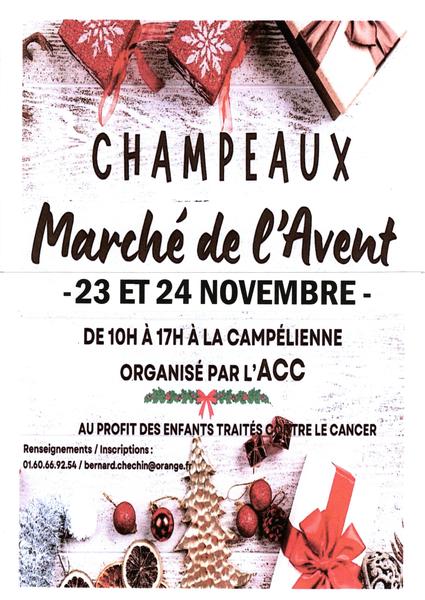 Marché de l'Avent à Champeaux