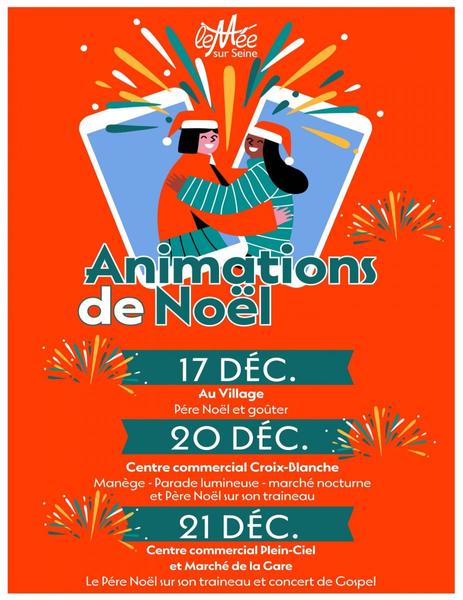 Animations de Noël de Le Mée-sur-Seine