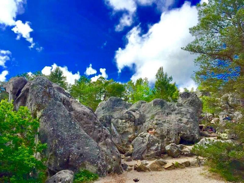 La Martinière Ury - Fontainebleau - Climbing