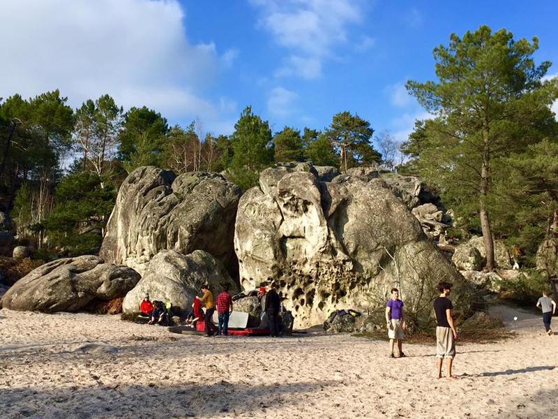 La Martinière Ury - Fontainebleau - Climbing