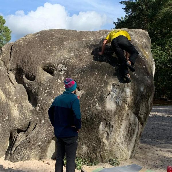 La Martinière Ury - Fontainebleau - Climbing