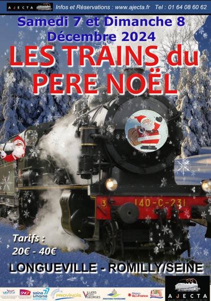 Le Train à vapeur du Père Noël - Sortie famille