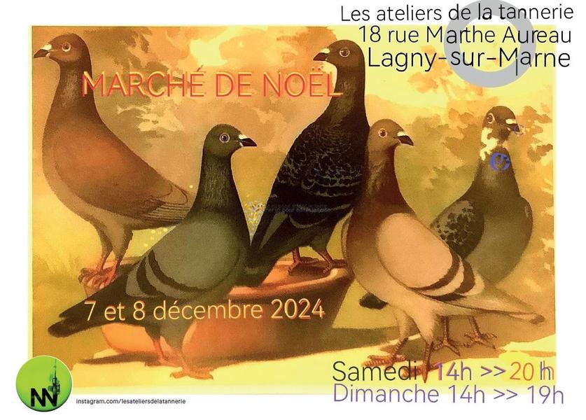 Marché de Noël des artistes et artisans des Ateliers de la Tannerie