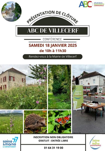 Présentation de clôture de l'ABC de Villecerf