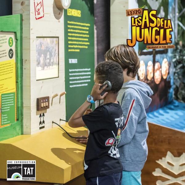 Exposition ludique - Les as de la Jungle à l'Imaginarium