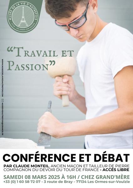 Travail et Passion - Conférence