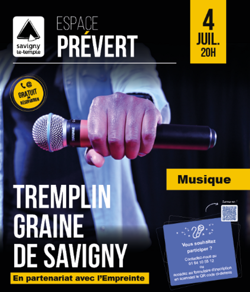 Tremplin Graine de Savigny