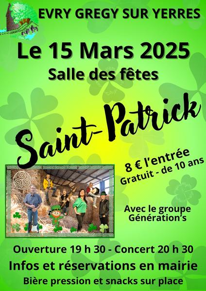 Saint-Patrick à Evry-Grégy-sur-Yerres