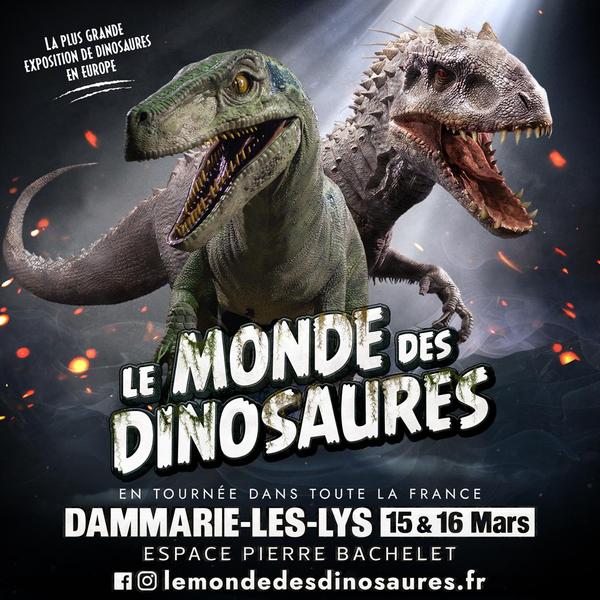 Le monde des dinosaures Dammarie-les-Lys