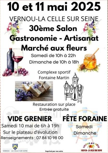 30ème Salon Gastronomie, Artisanat, Marché aux fleurs