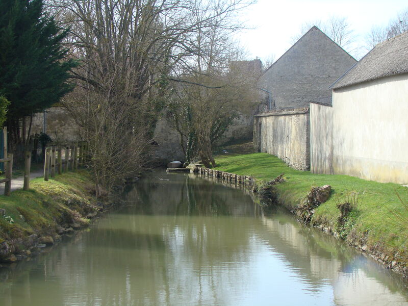 Le château et ses douves