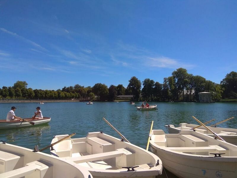 Les barques de l'étang aux carpes