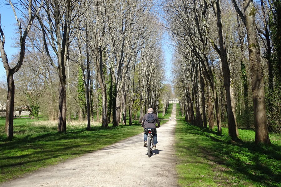 Circuit cyclo touristique de la gare de Fontainebleau-Avon