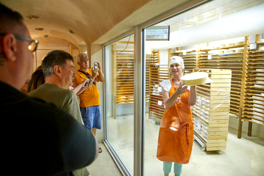 Visite guidée de la Fromagerie Ganot