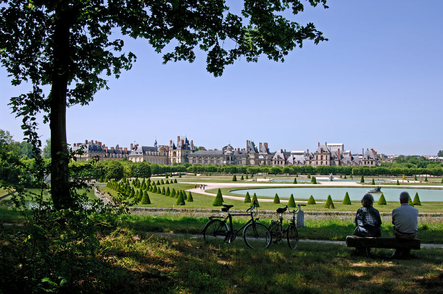 Au fil de l'eau à travers le parc et les jardins du Château de Fontainebleau