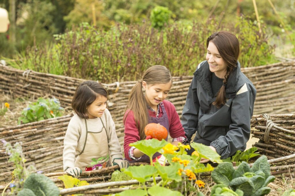 famille Villages Nature Paris potager Seine et Marne x