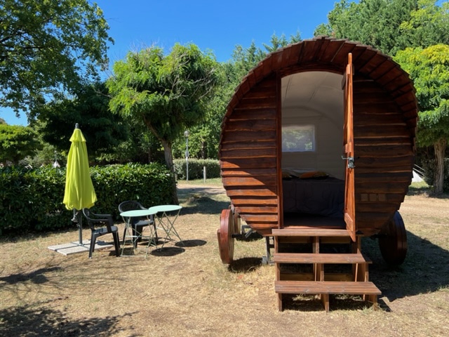 herbegement roulotte camping la riviere doree bagneaux sur loing seine et marne