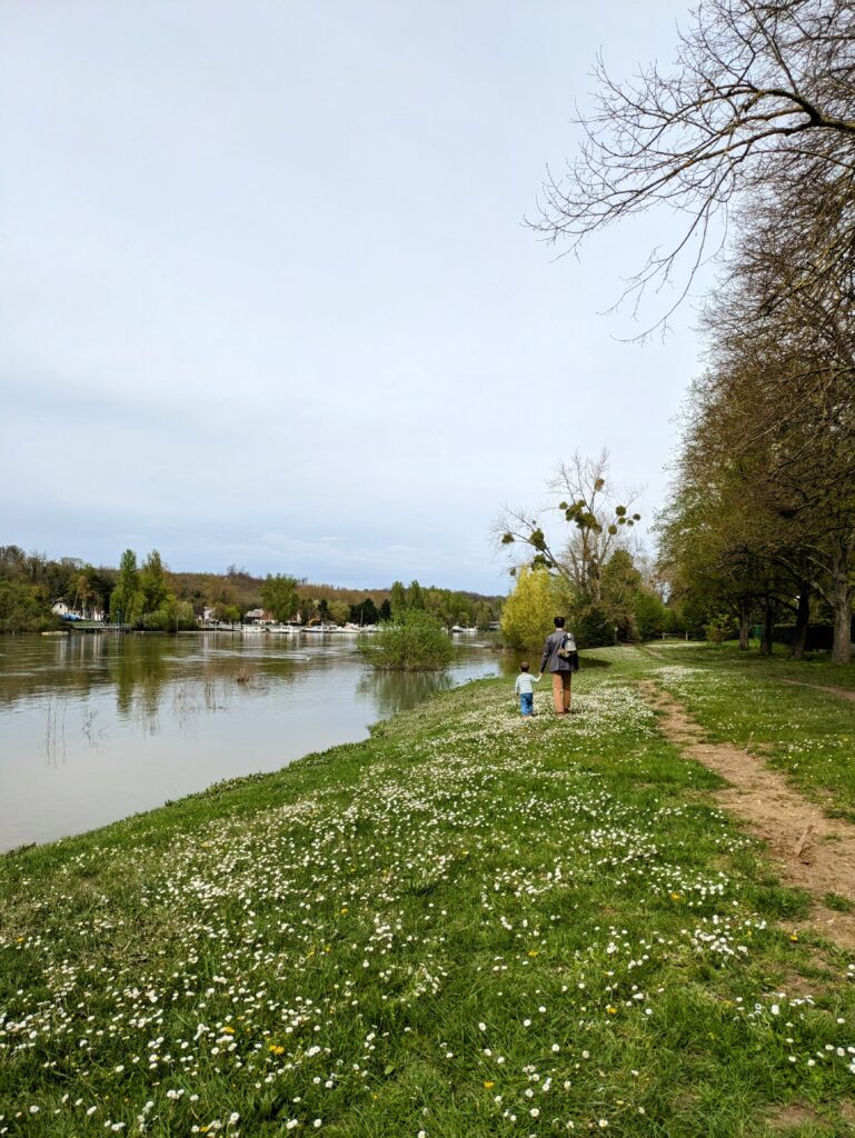 le long de la seine buvette samoreau