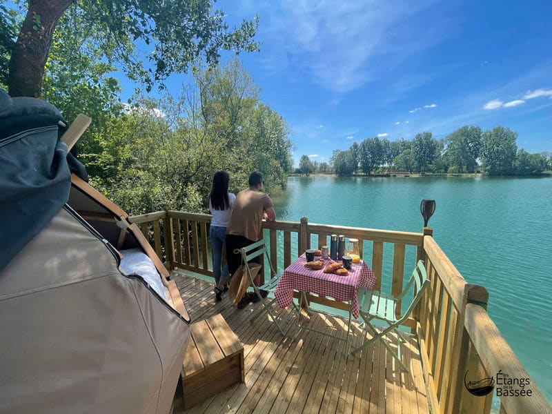 logement insolite etang de la bassee gravon seine et marne