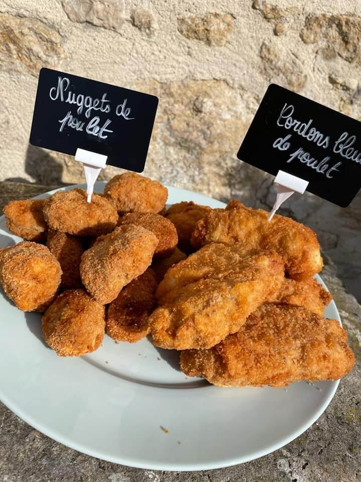 nuggets ferme des tuiles