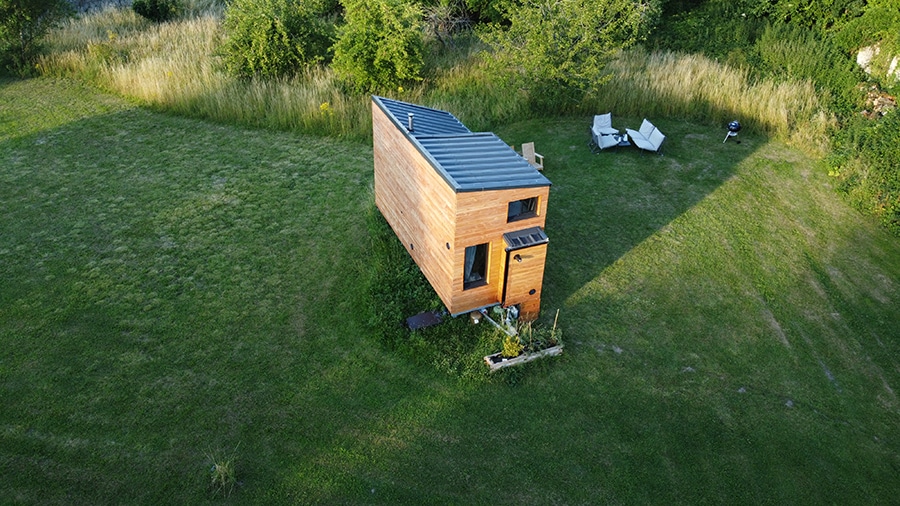 tiny house senja exterieur jardin seine et marne