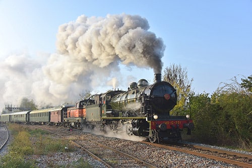 train a vapeur de paques ajecta seine et marne