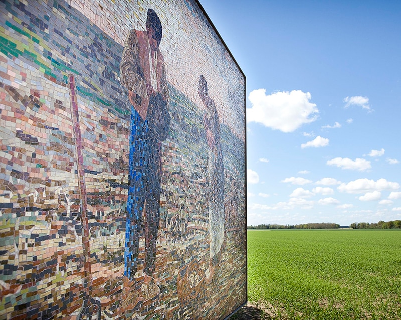 voyage impressionniste L Angelus Mozaiques Barbizon Seine et Marne©Barbizon Tourisme